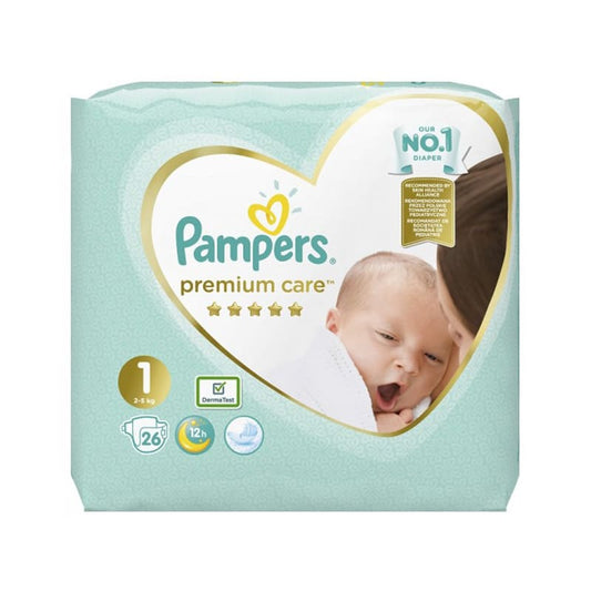 Pampers CP Premium S1 Newborn X26pcs