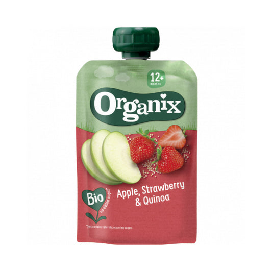 Organix Apple, Strawberry & Quinoa 100g