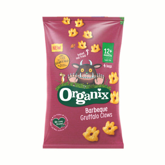 Organix Barbeque Gruffalo Claws Multipack 4x15g