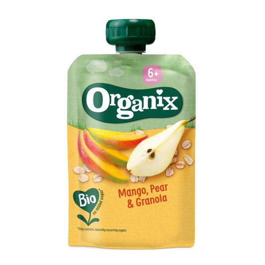 Organix Mango, Pear & Granola 100g