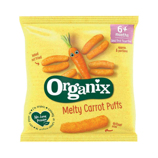 Organix Melty Carrot Puffs 20g
