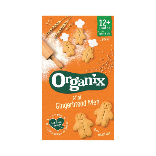 Organix Mini Gingerbread Men 5x25g