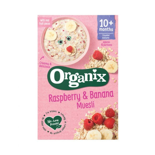 Organix Raspberry & Banana Muesli 200g