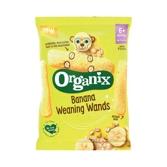 Organix Weaning Wands Banana 25g