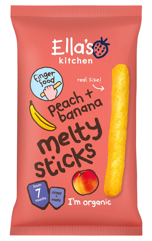 Ellas Kitchen Peach and Banana Melty Sticks