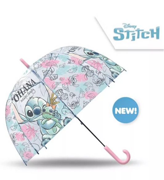 Stitch - Transparent Umbrella