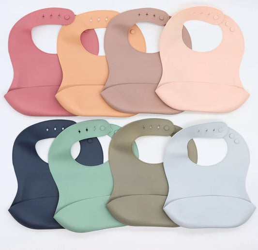 Silicone Bib with Pocket