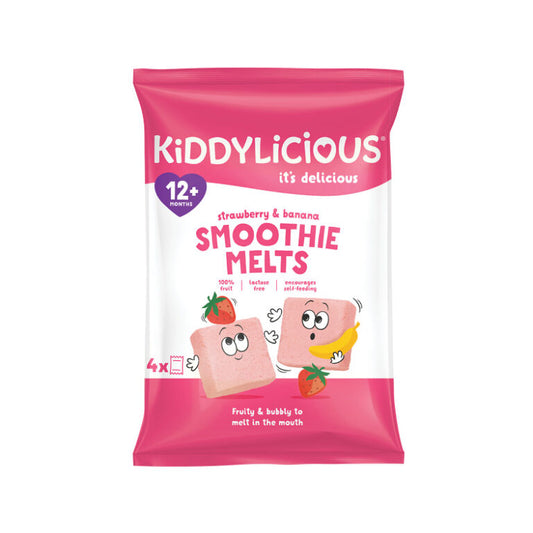 Kiddylicious Smoothie Melts Strawberry & Banana Multipack