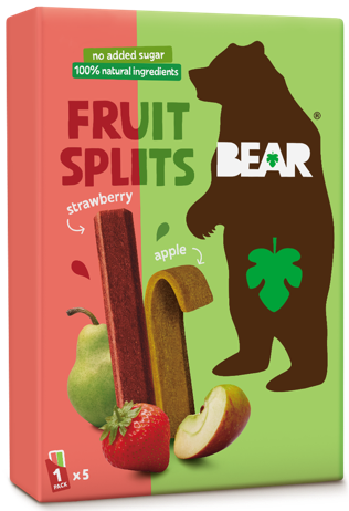 Bear Strawberry Apple Fruit Splits