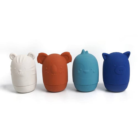 Bath toys - Funny animals: Blue