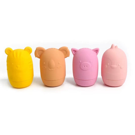 Bath toys - Funny animals: Orange