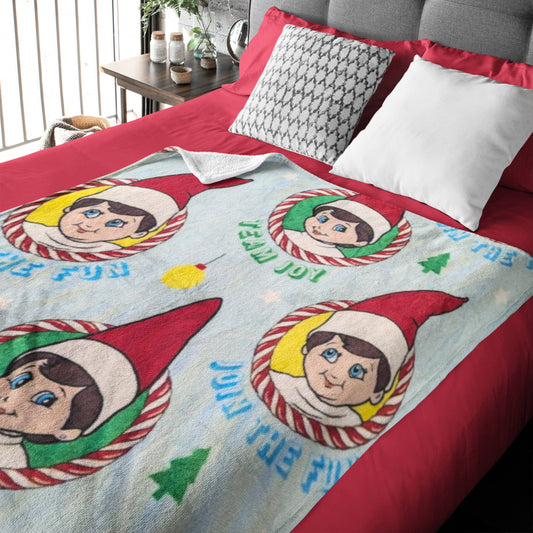 The Elf on The Shelf® "Team Joy" Blanket - Throw Fleece