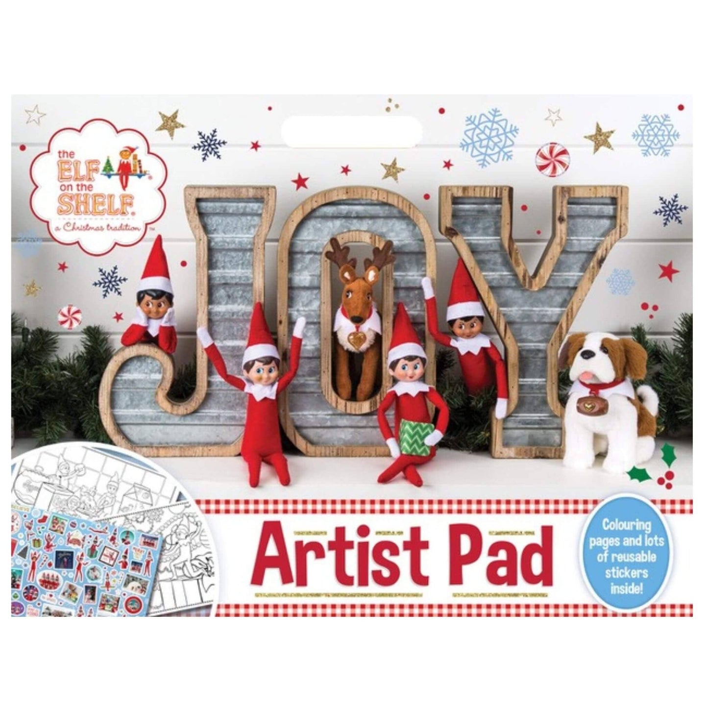 The Elf on the Shelf Artists Pad