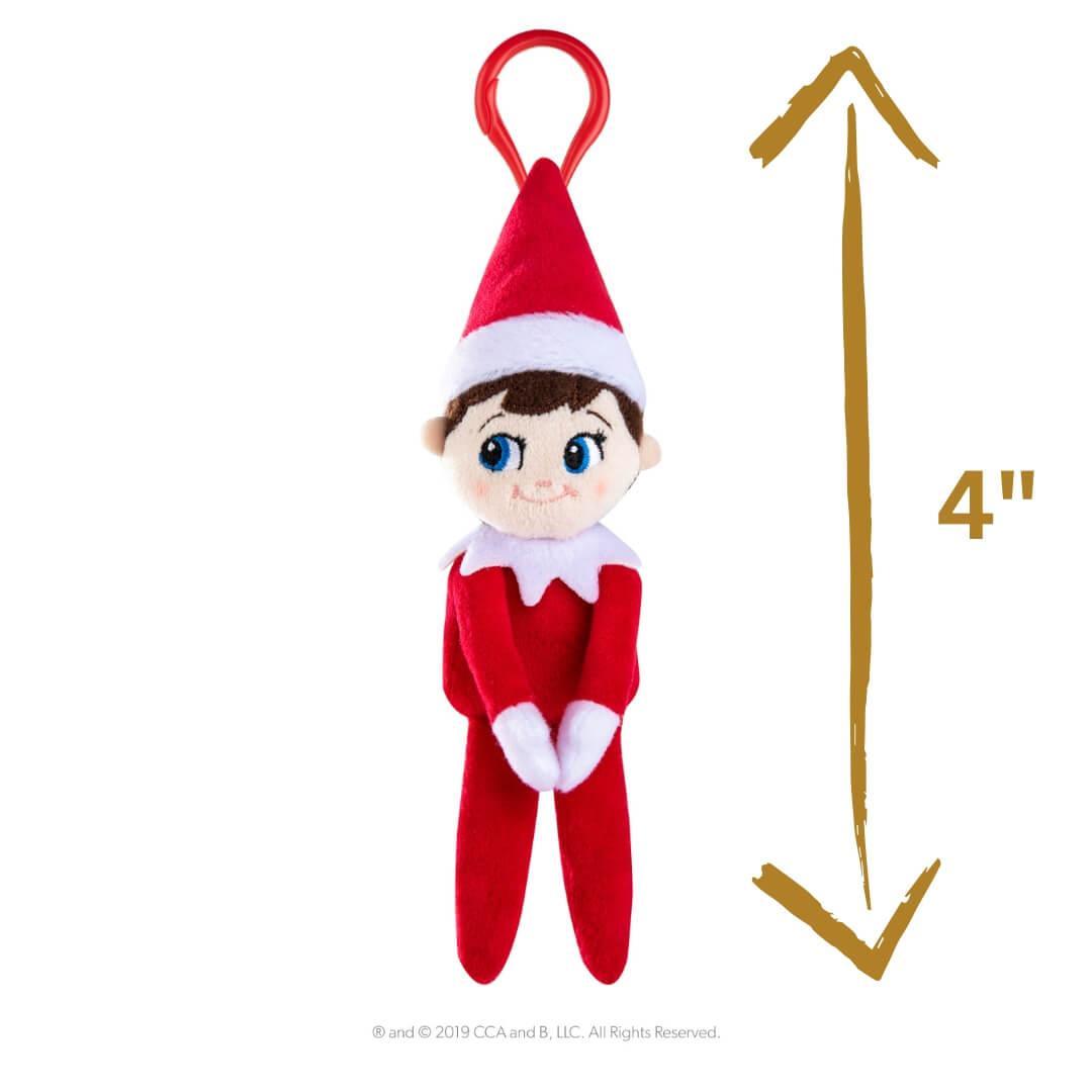 The Elf on the Shelf® Plushee Pals® Mini Clip-ons: Boy Scout Elf, light tone