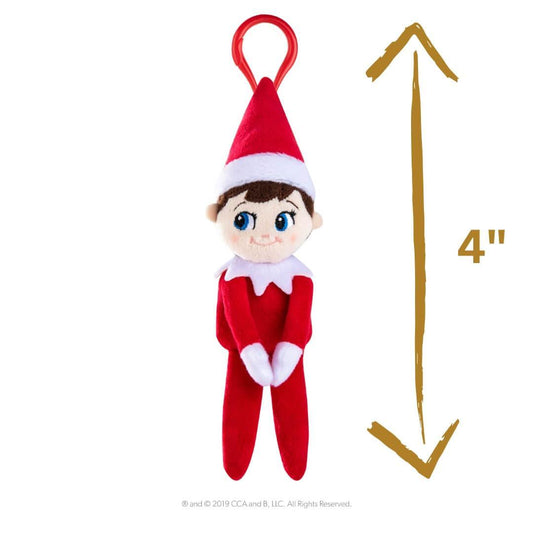 The Elf on the Shelf® Plushee Pals® Mini Clip-ons: Boy Scout Elf, light tone