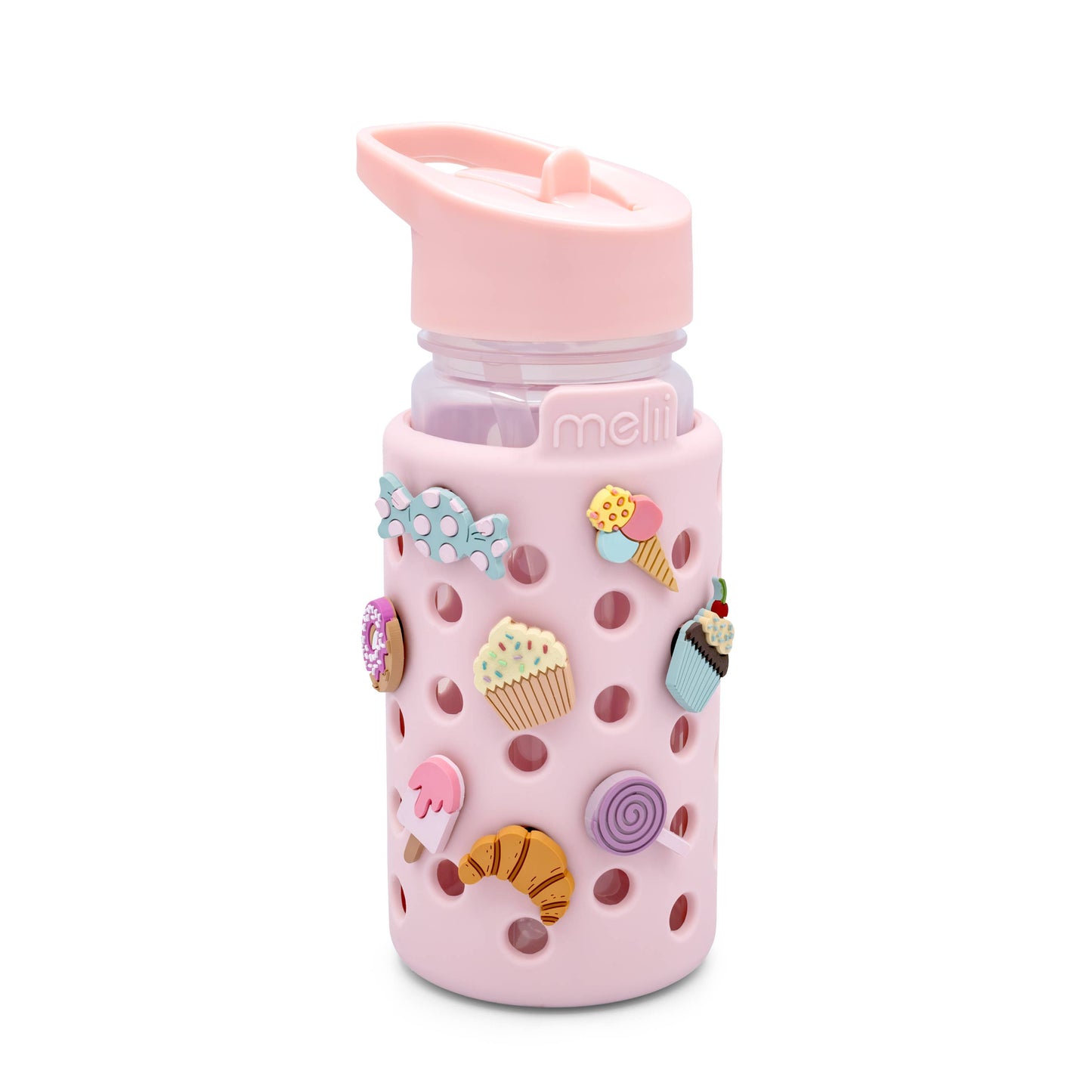 Charm Water Bottle: Pink