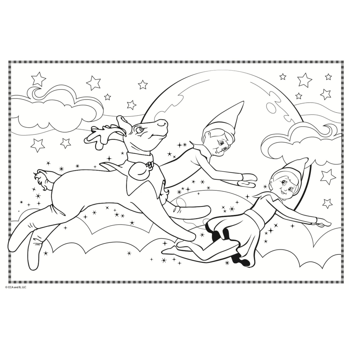 The Elf on the Shelf Artists Pad