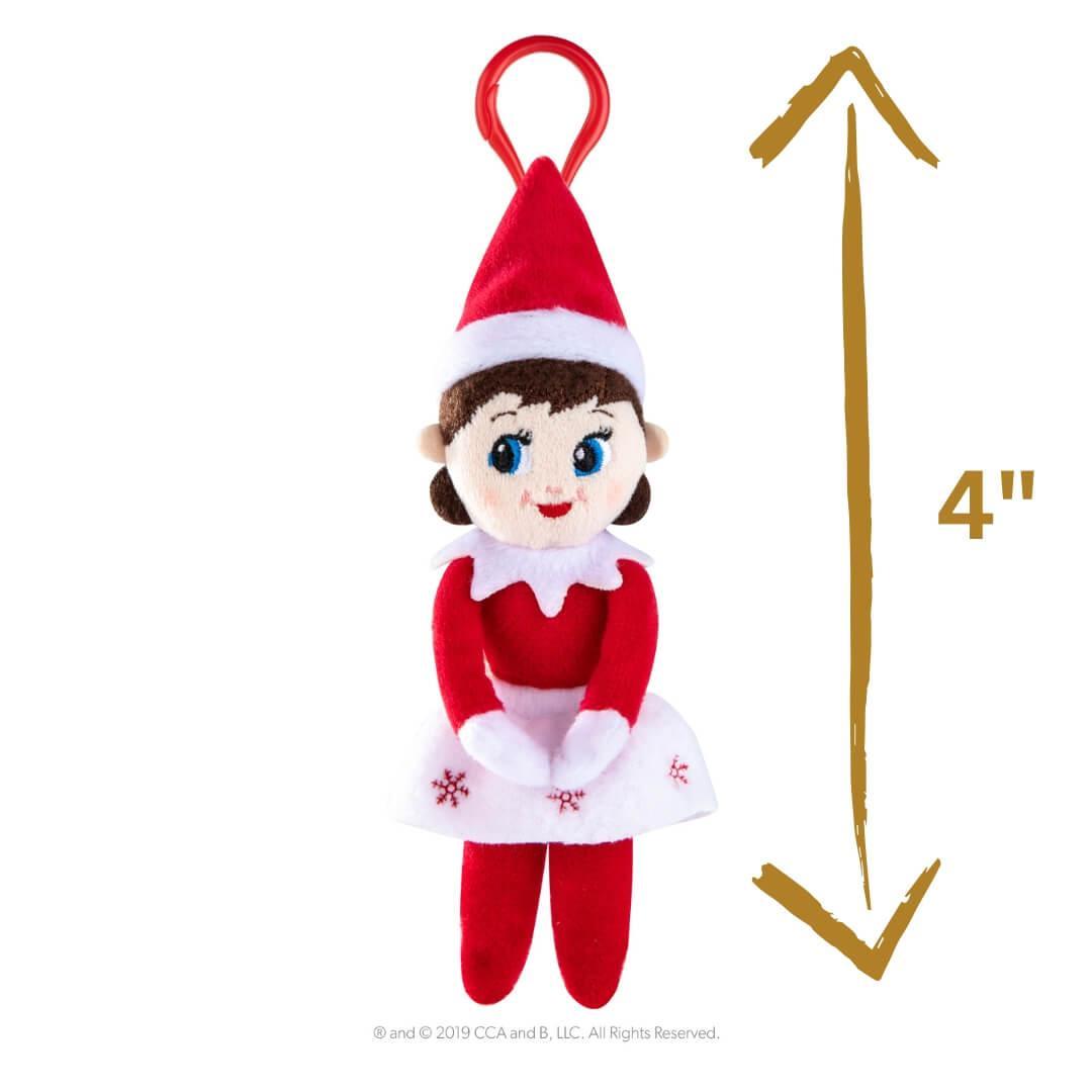 The Elf on the Shelf® Plushee Pals® Mini Clip-ons: Boy Scout Elf, light tone