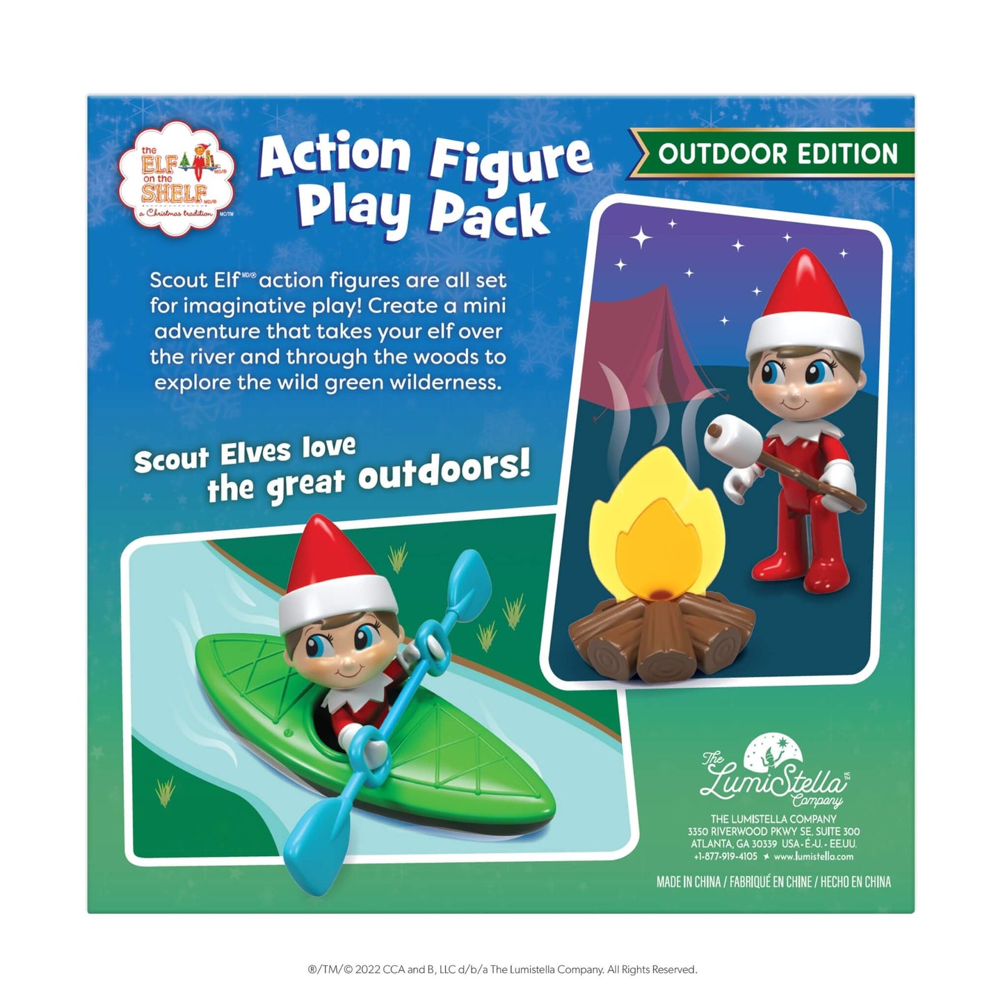 The Elf on the Shelf® Action Figures Play Pack - Camping
