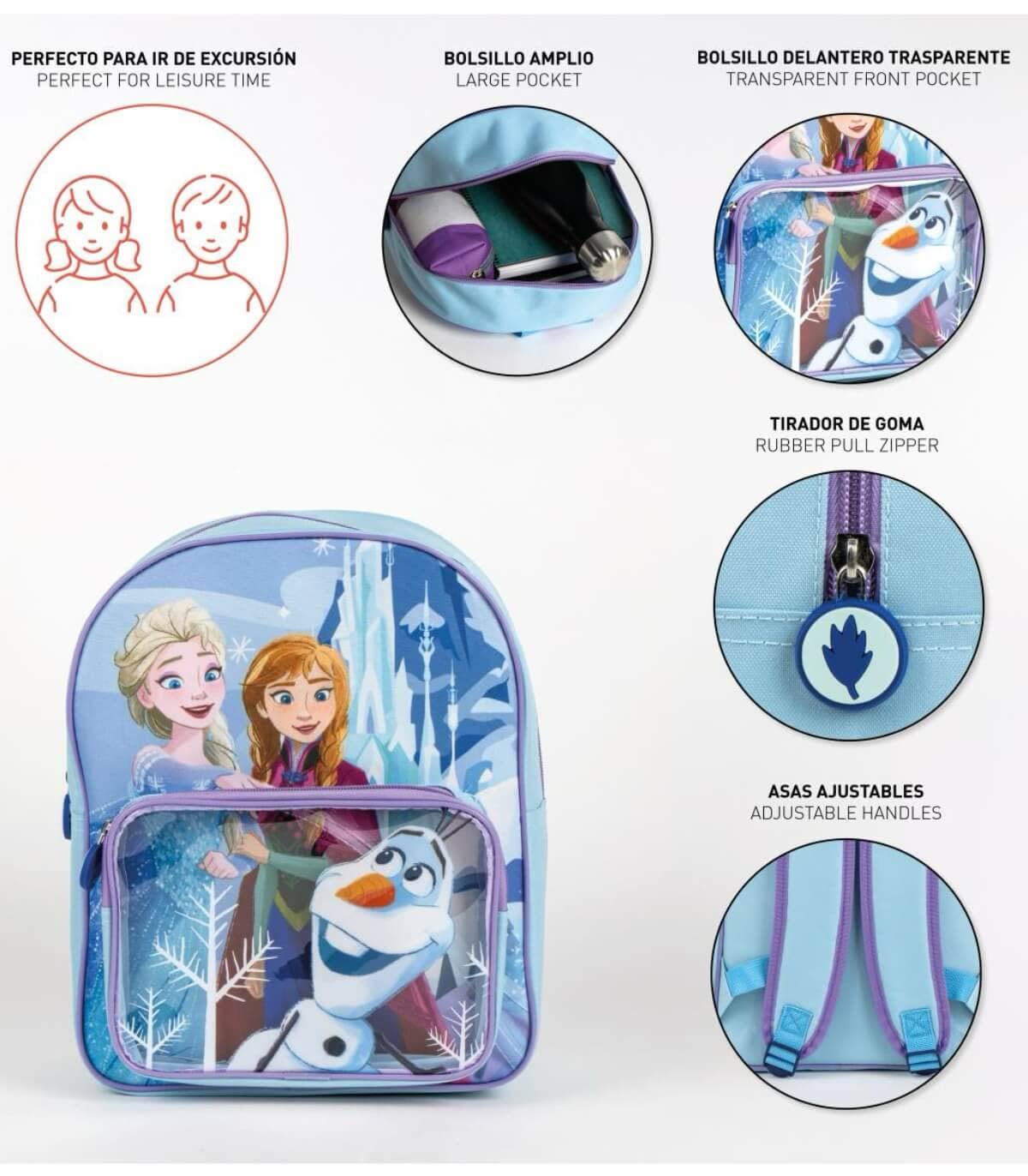 Children's Backpack with Front Pocket