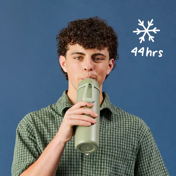 b.box 690mL Insulated Flip Top Bottle - spearmint